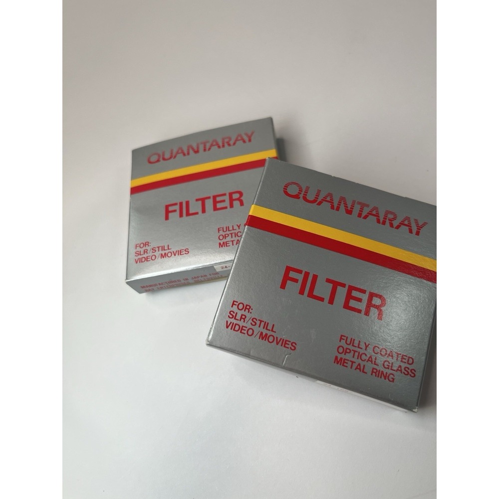 Quantaray Filters For SLR Fully Coated Optical Glass Metal Ring Camera lens 58mm